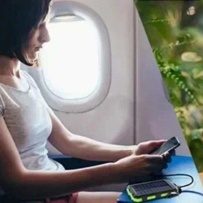 200000mAh Solar Power Bank – Portable High Capacity Fast Charging External Battery for iPhone & Android