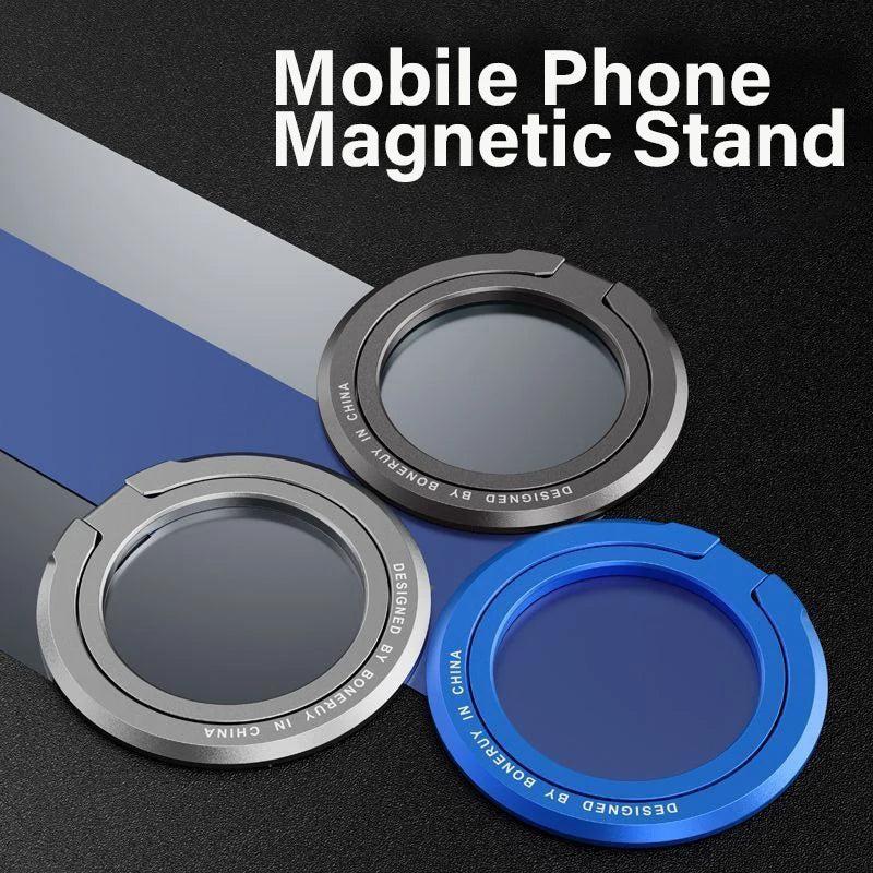 2025New Magnetic Phone Ring Holder for MagSafe Accessories Adjustable Finger Ring Support Bracket For Magnet Case for IPhone