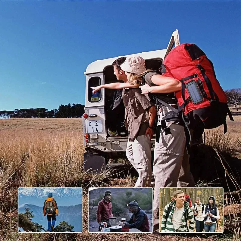 200000mAh Solar Power Bank – Portable High Capacity Fast Charging External Battery for iPhone & Android