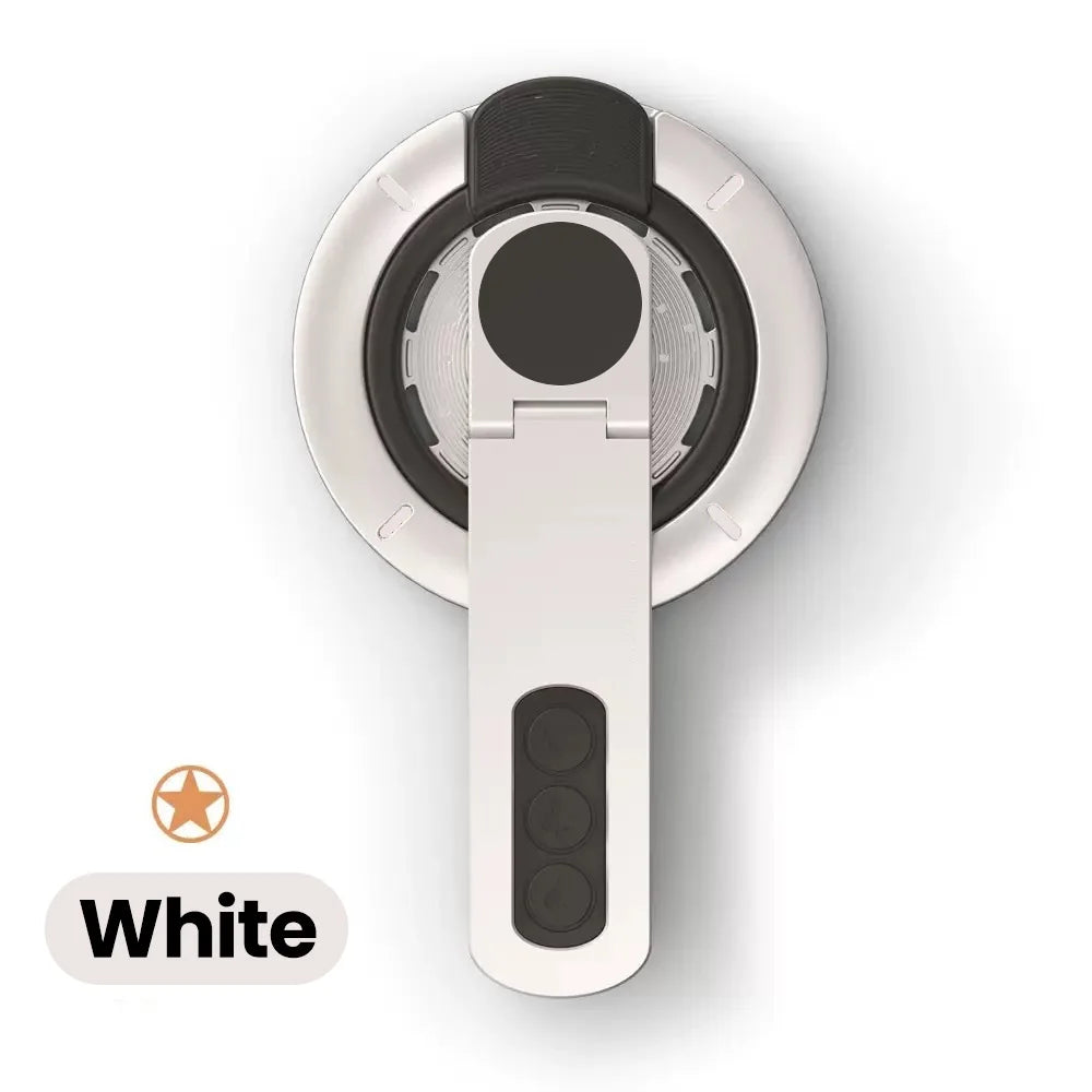 3-in-1 Magnetic Finger Ring Holder Rotate Double-Sided Magnetic Phone Stand for iPhone 17 16 15 14 13 12 MagSafe