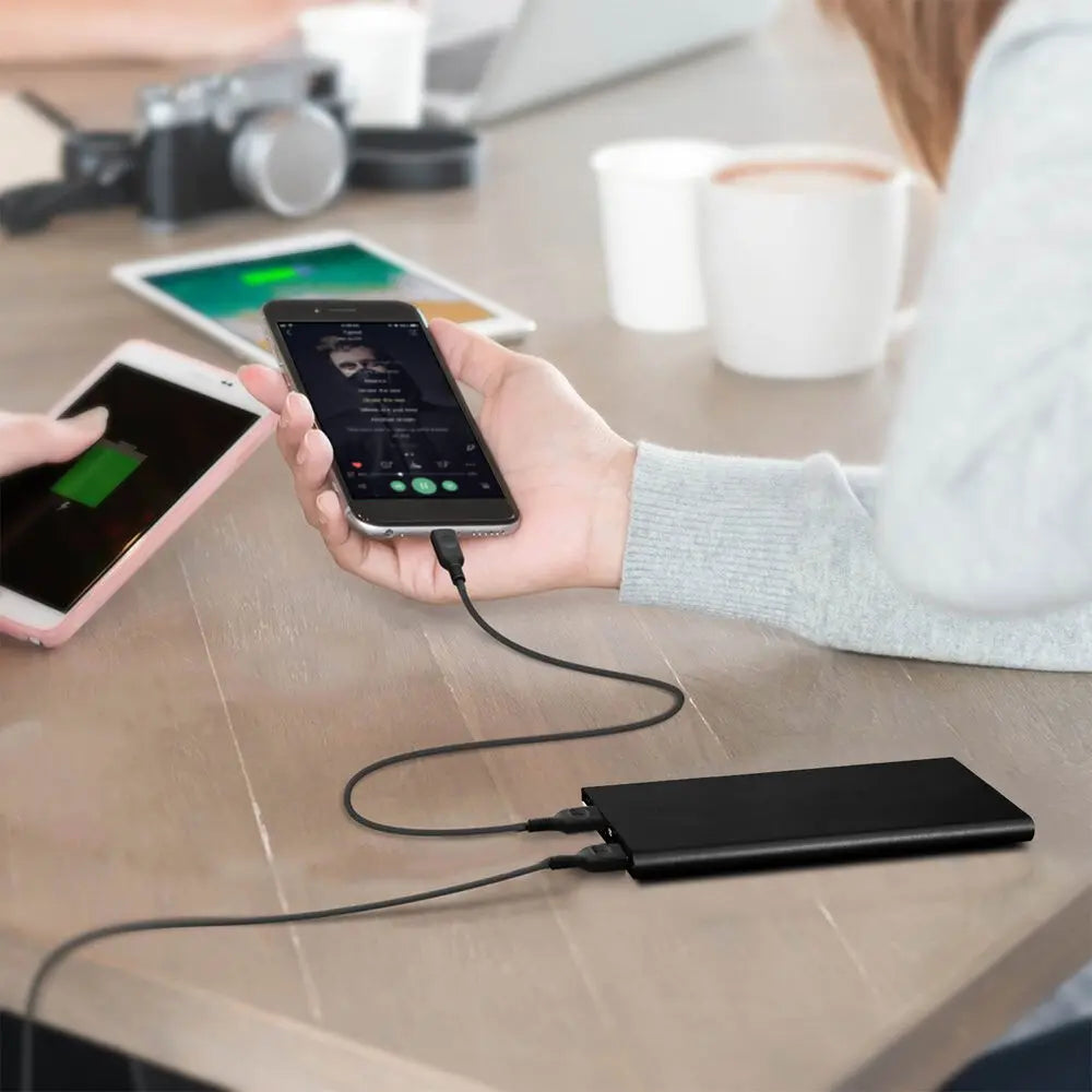 20,000mAh Portable Power Bank – 5V/2.1A Fast Charging for iPhone, Android & Heated Vest