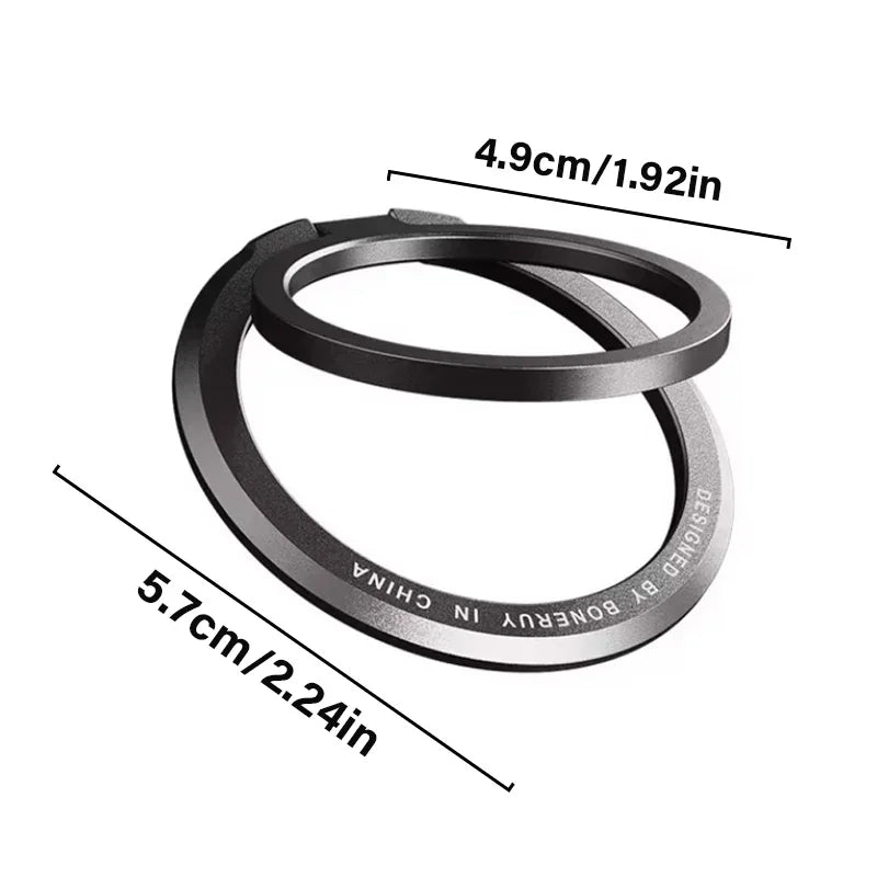 2025New Magnetic Phone Ring Holder for MagSafe Accessories Adjustable Finger Ring Support Bracket For Magnet Case for IPhone
