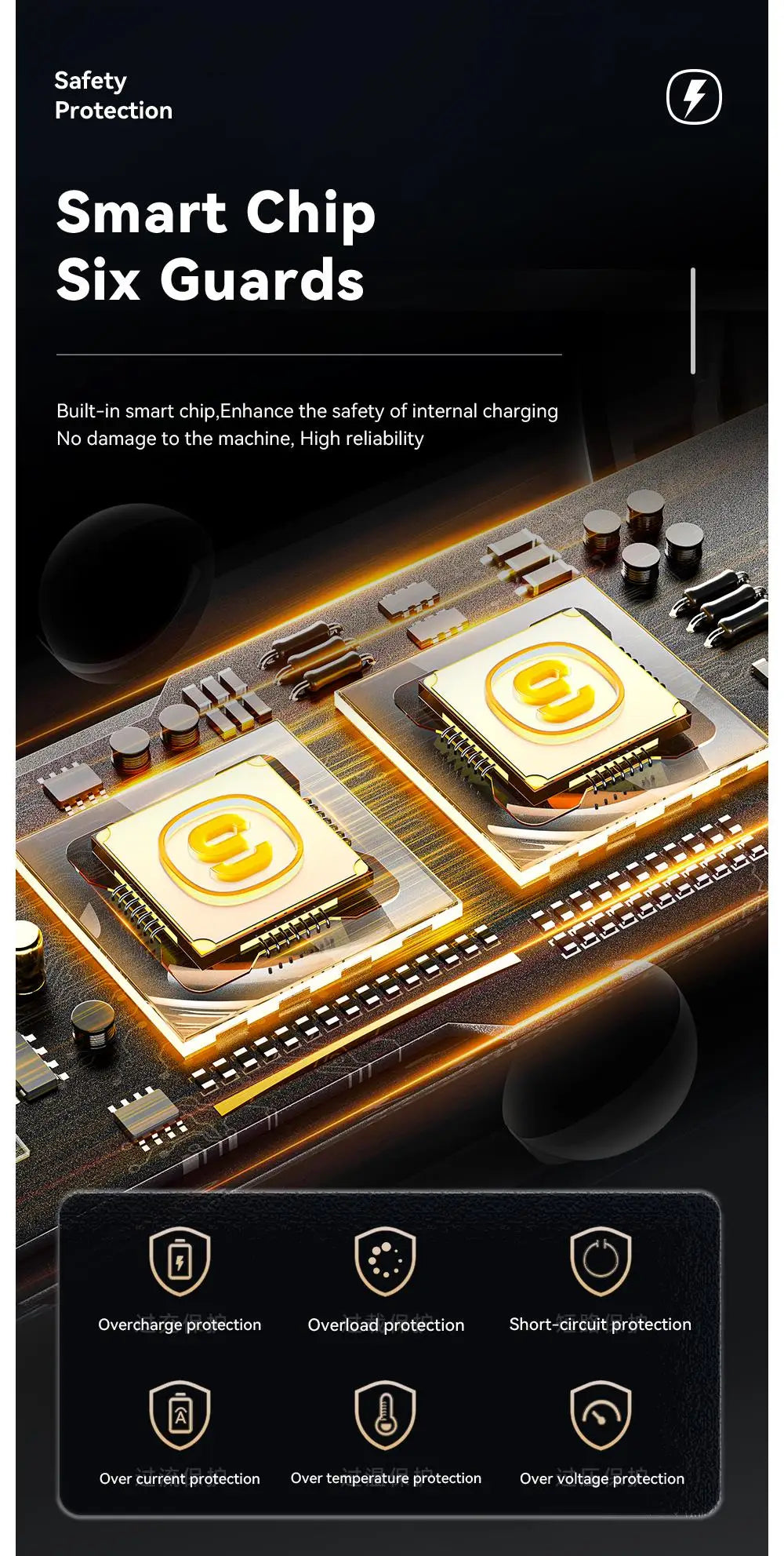 105W Fast Car Charger – 3-Port USB-C QC4.0 QC3.0 Quick Charge for iPhone & Android