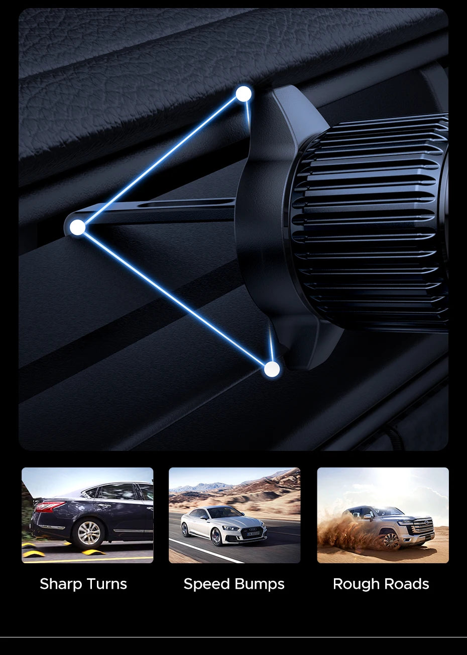 Qi2 Magnetic Wireless Car Charger – 25W Fast Charging MagSafe Mount for iPhone 16, 15, 14